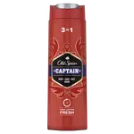 OLD SPICE Sprchový gel a šampon Captain s tóny santalového dřeva a citrusů 400 ml