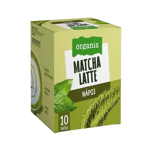 ORGANIS Matcha Latte 10 x 17 g