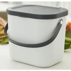 Odpadkový koš Albula 6 l, bílý