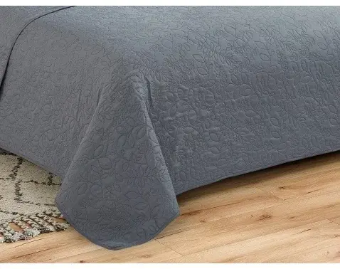 Přehoz na postel Harmony 220x240 cm, šedý