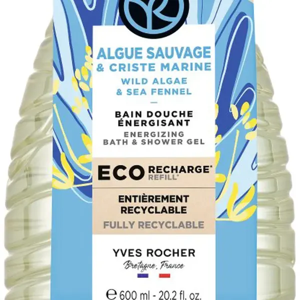 YVES ROCHER Sprchový gel Mořská řasa & motar přímořský 600 ml