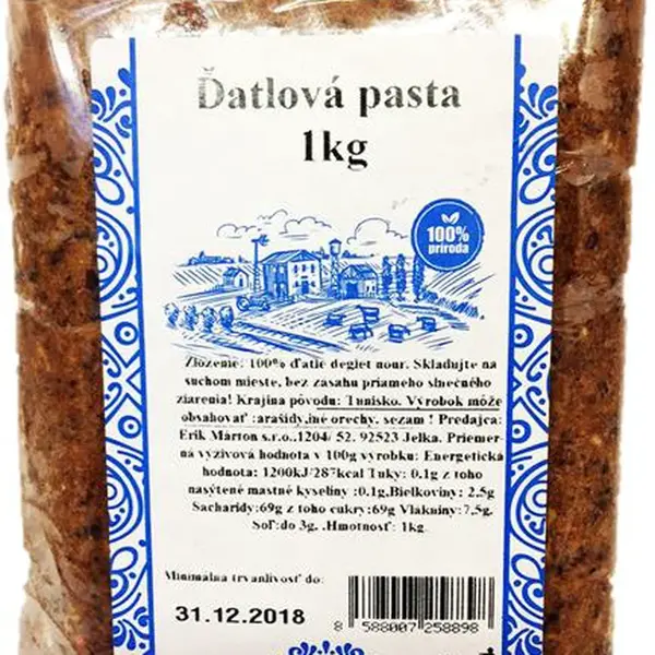 NAJTELO Datlová pasta 1 kg
