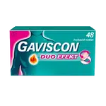 GAVISCON Duo Efekt Žvýkací tablety 48 ks
