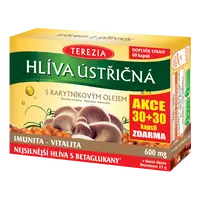 TEREZIA Hlíva ústřičná s rakytníkovým olejem 60 kapslí