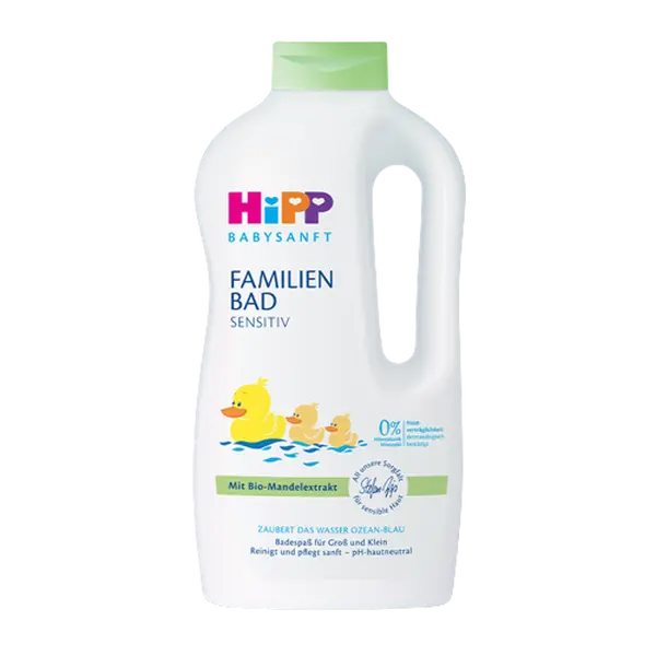 HIPP Babysanft rodinná koupel Sensitiv 1000 ml