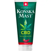 HERBAMEDICUS Koňská mast s CBD hřejivá 200 ml