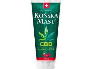 HERBAMEDICUS Koňská mast s CBD hřejivá 200 ml