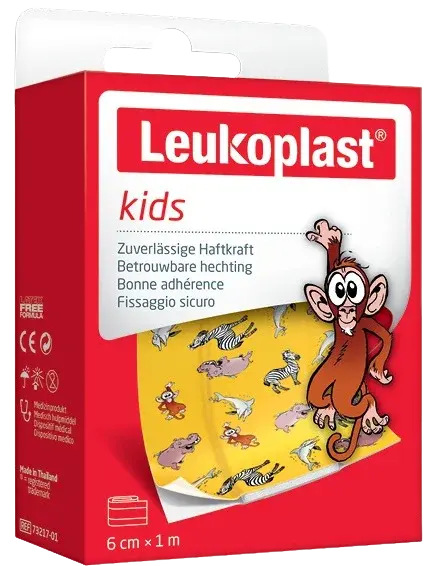 LEUKOPLAST® Kids Náplast pro děti, role 6 cm x 1 m