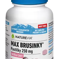 NATUREVIA Max brusinky Cran-max pastilky 36 pastilek