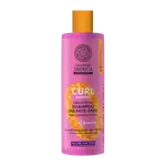 NATURA SIBERICA Oblepikha O Curl Control Proteinový šampon bez sulfátů pro kudrnaté vlasy 400 ml