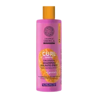 NATURA SIBERICA Oblepikha O Curl Control Proteinový šampon bez sulfátů pro kudrnaté vlasy 400 ml