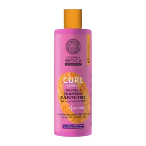 NATURA SIBERICA Oblepikha O Curl Control Proteinový šampon bez sulfátů pro kudrnaté vlasy 400 ml