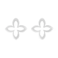 Postříbřené náušnice Lilou