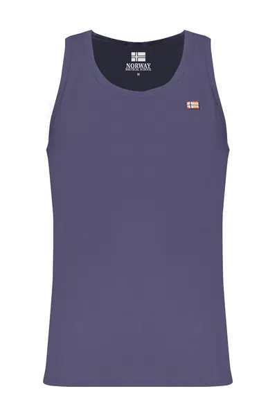 NORWAY 1963 MEN'S BLUE TANK TOP
