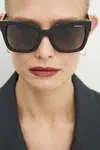 Sluneční brýle VOGUE dámské, černá barva, 0VO5613SB