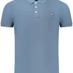 NORWAY 1963 MEN'S SHORT SLEEVE POLO BLUE