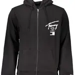 Pánská černá mikina Tommy Hilfiger na zip