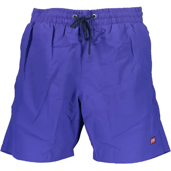 Modré pánské koupací kraťasy Norway 1963