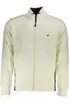 US GRAND POLO MEN'S WHITE ZIP SWEATSHIRT