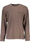 Hnědý svetr Calvin Klein pro muže