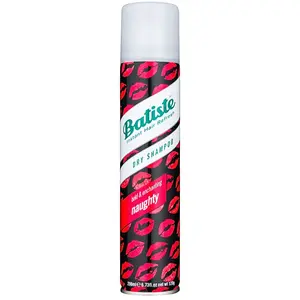 Batiste Naughty suchý šampon pro absorpci přebytečného mazu a pro osvěžení vlasů 200 ml