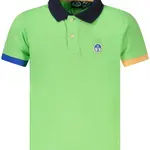 NORTH SAILS CHILDREN'S SHORT SLEEVE POLO GREEN
