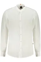 BOSS pánská košile s dlouhým rukávem bílá