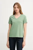 Bavlněné tričko Gant černá barva