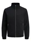 JACK & JONES Prechodná bunda 'JJERush Harrington'  čierna