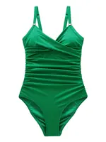 Next Jednodielne plavky  zelená