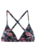 KangaROOS Bikinový top  svetlomodrá / tmavomodrá / broskyňová / čierna