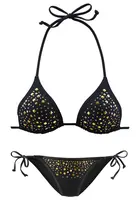 JETTE Bikiny  zlatá / čierna