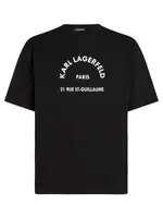 Karl Lagerfeld Tričko  čierna / biela