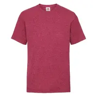 Red Fruit of the Loom Cotton T-shirt