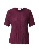 VILA Tričko 'VIPlisa'  cyklaménová