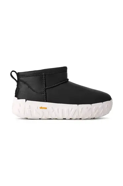 UGG Semišové sněhule UGG Cl Ultra Mini Wrap Tech Noir