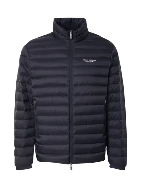 ARMANI EXCHANGE Prechodná bunda  čierna / biela