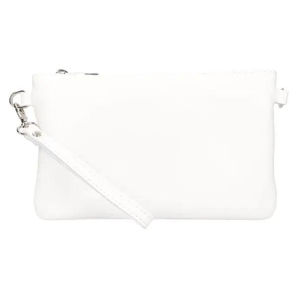 Dámské kožené plesové psaníčko Italia Tea - bílá