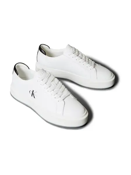 Calvin Klein Nízke tenisky  čierna / biela