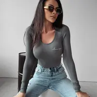 Anthracite blouse JAIDA 2023 OLAVOGA