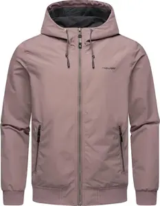 Ragwear Prechodná bunda 'Perci'  tmavošedá / čierna