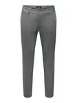 Only & Sons Chino nohavice 'ONSMark'  sivá melírovaná