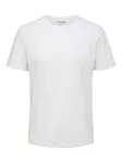 SELECTED Tričko 'Aspen'  biela