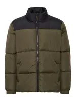 BLEND Zimná bunda 'BHELWIN'  tmavozelená / čierna