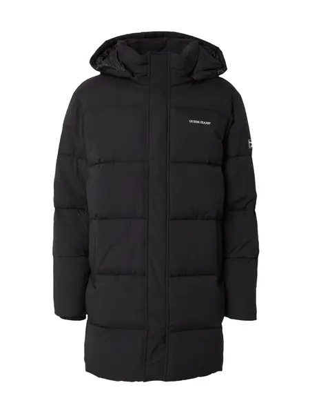 GUESS JEANS Zimná bunda  čierna