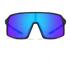 Sportovní sluneční brýle WAYE - 7 Matt Black w Blue Multi lens Cat. 3