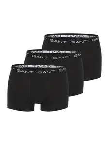 GANT Boxerky  čierna / biela