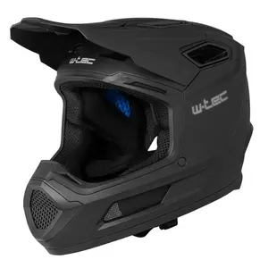 Downhill přilba W-TEC Salonna • ERT® system Black Matt L (59-60)