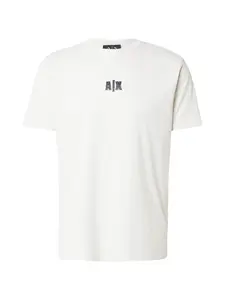ARMANI EXCHANGE Tričko  krémová / čierna