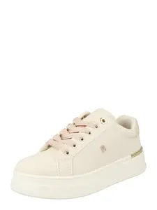 TOMMY HILFIGER Tenisky 'MILA'  krémová / telová
